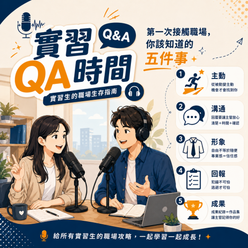 《實習QA時間：第一次接觸職場，你該知道的五件事》